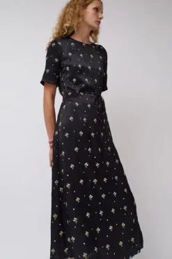 Lola Dress in Black Embroidered^No.6 Store Hot
