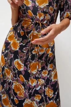 Lola Dress in Gold Roses^No.6 Store Sale