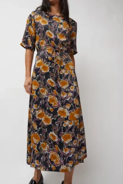 Lola Dress in Gold Roses^No.6 Store Sale