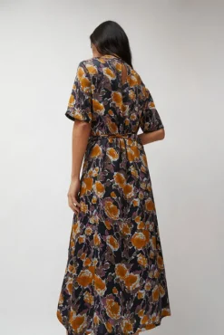 Lola Dress in Gold Roses^No.6 Store Sale
