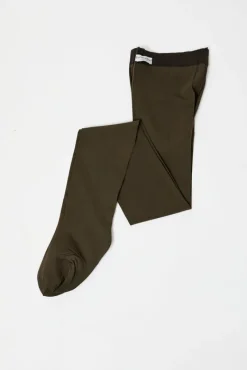 Lycra Tights in Khaki^No.6 Store Best