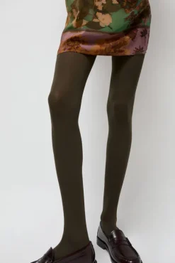 Lycra Tights in Khaki^No.6 Store Best