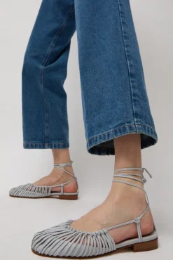 Mantera Sandal in Fog Grey^No.6 Store Hot