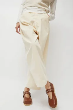 Maryjane Clog on Flat Bendable Base in British Tan^No.6 Store Sale