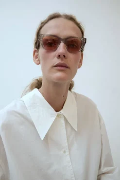 Memphis Sunglasses in Grey and Orange^No.6 Store Clearance