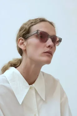 Memphis Sunglasses in Grey and Orange^No.6 Store Clearance