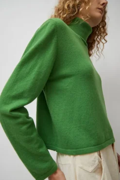 Merino Turtleneck Sweater in Herba^No.6 Store Hot