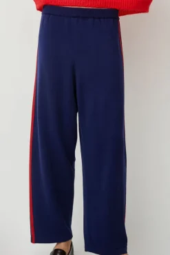 Merino Wool Pants in Midnight Blue^No.6 Store Discount
