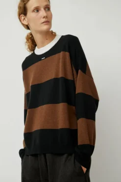 Merino Wool Sweater in Stripe^No.6 Store Best