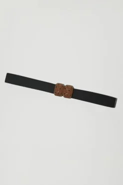 Micro Crystals Belt in Camel^No.6 Store Clearance