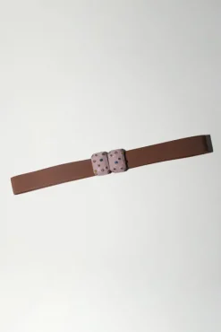 Micro Crystals Belt in Lilac^No.6 Store Fashion