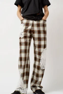 Mikaela Jean in Light Brown Plaid^No.6 Store Fashion