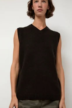 Milano Vest in Ebony^No.6 Store Fashion