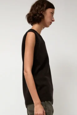 Milano Vest in Ebony^No.6 Store Fashion