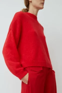 Mohair Sweater in Red^No.6 Store Online