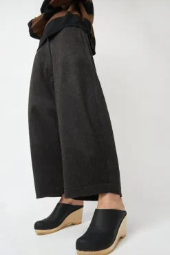 New School Clog on Wedge in Black^No.6 Store Outlet