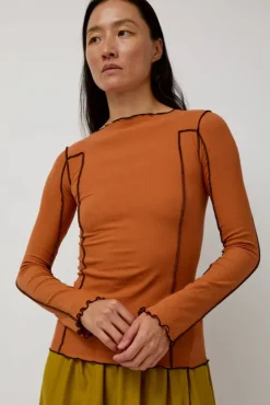 Omato Long Sleeve in Dre Orange^No.6 Store Discount