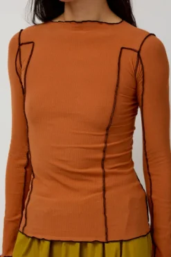 Omato Long Sleeve in Dre Orange^No.6 Store Discount