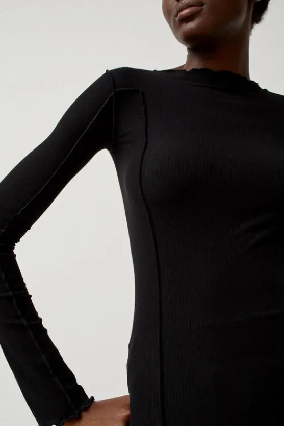Omato Long Sleeve Top in Black^No.6 Store Discount