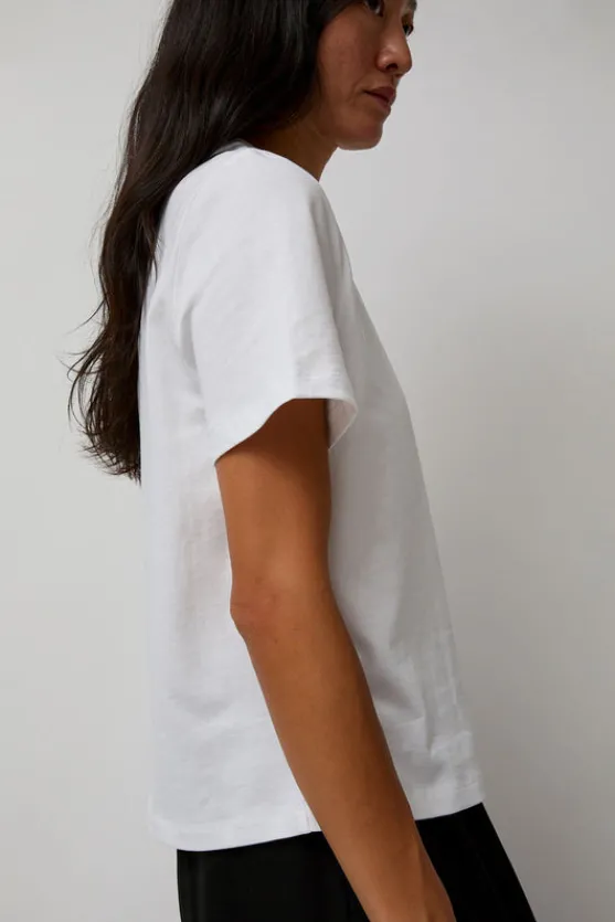Organic Cotton Classic Tee in White^No.6 Store Outlet