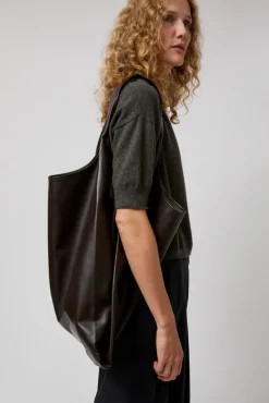 Oversize XL Shopper Bag in Braun^No.6 Store Clearance