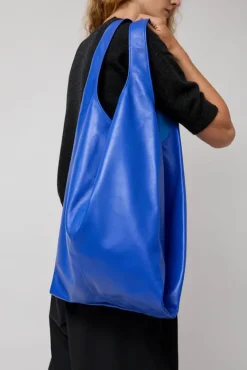 Oversize XL Shopper Bag in Electric Blue^No.6 Store Clearance