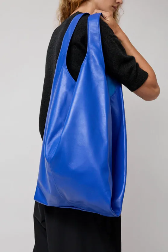 Oversize XL Shopper Bag in Electric Blue^No.6 Store Clearance