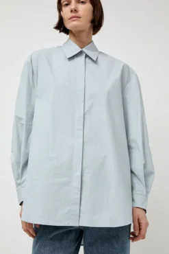 Oversized Shirt in Blue^No.6 Store Outlet