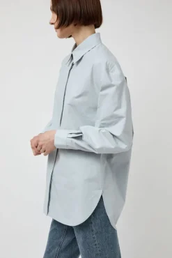 Oversized Shirt in Blue^No.6 Store Outlet