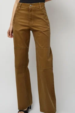 Palerma Biker Jean in Camel^No.6 Store Discount