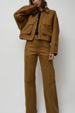 Palerma Biker Jean in Camel^No.6 Store Discount