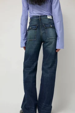 Palerma Biker Pants in Navy^No.6 Store Clearance