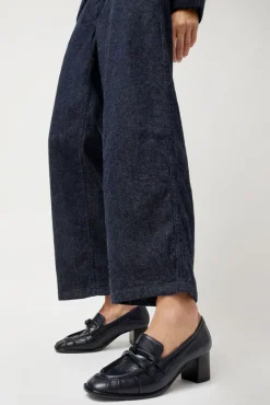 Philippe Heeled Loafer in Navy^No.6 Store Discount