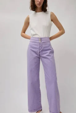 Picnic Pant in Lilac^No.6 Store Best