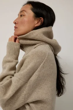Plain Hood in Beige^No.6 Store Outlet