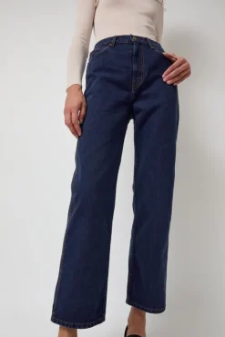 Plein High Rise Straight in Van Blue^No.6 Store Hot