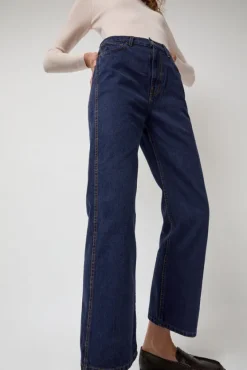 Plein High Rise Straight in Van Blue^No.6 Store Hot