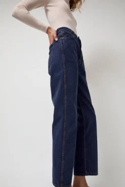 Plein High Rise Straight in Van Blue^No.6 Store Hot