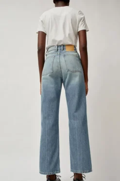Plein High Straight Jean in Hudson Wash^No.6 Store Outlet
