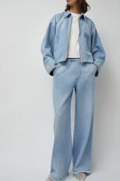 Polly Elastic Waist Jean in Light Blue^No.6 Store Fashion