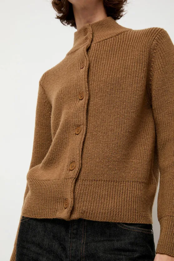 Raw Blouson Cardigan in Bronze^No.6 Store Outlet
