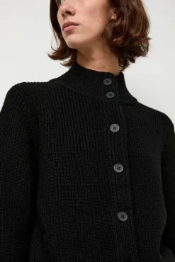 Raw Blouson Cardigan in Black^No.6 Store Hot