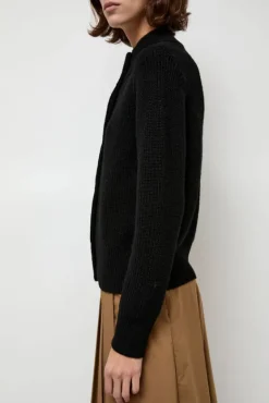 Raw Blouson Cardigan in Black^No.6 Store Hot