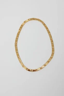 Rectangle Chain Link Necklace in Gold^No.6 Store Sale