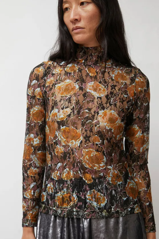 Rosa Turtleneck in Gold Roses^No.6 Store New