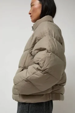 Satin Reversible Outer in Beige^No.6 Store Outlet