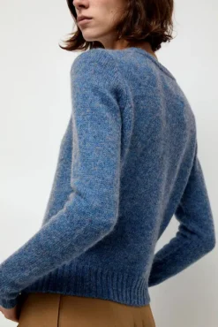 Scottish Cardigan in Greekblue^No.6 Store Fashion