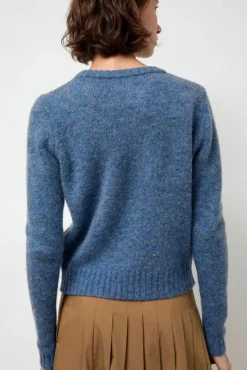 Scottish Cardigan in Greekblue^No.6 Store Fashion