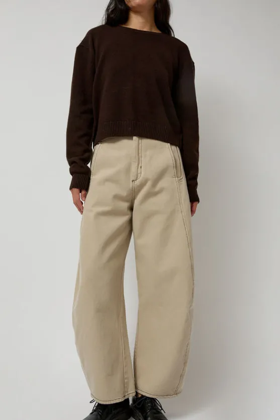 Shade Denim Pants in Tan^No.6 Store New