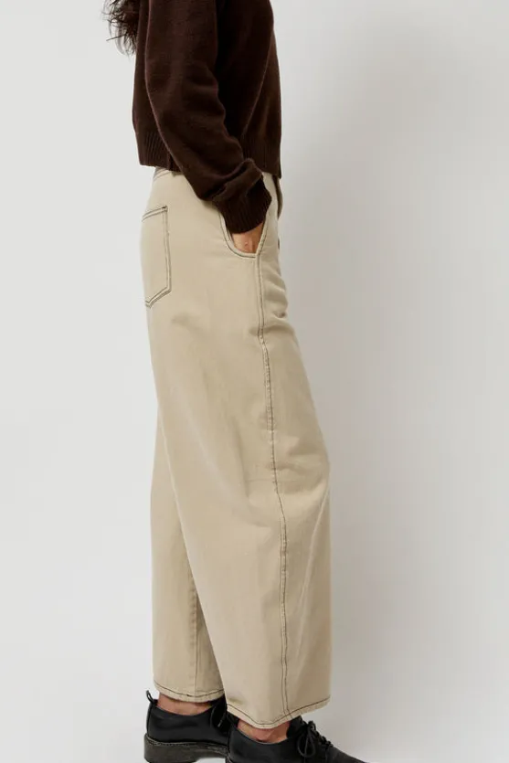 Shade Denim Pants in Tan^No.6 Store New